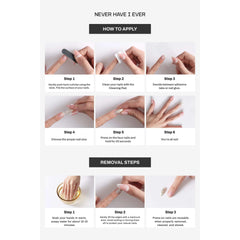 Never Have I Ever - Baby Pink Bows - Press-On Nails