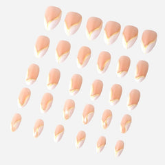 Never Have I Ever - Simple But Make It A Statement - Short Almond Press-On Nails