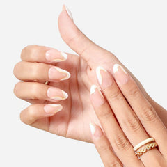 Never Have I Ever - Simple But Make It A Statement - Short Almond Press-On Nails