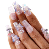 Never Have I Ever - Solar Star - Coffin Press-On Nails