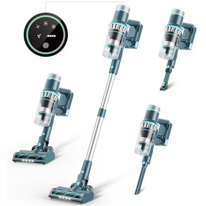 Cordless Stick Vacuum Cleaner with 48KPa Powerful Suction & Self Standing Design