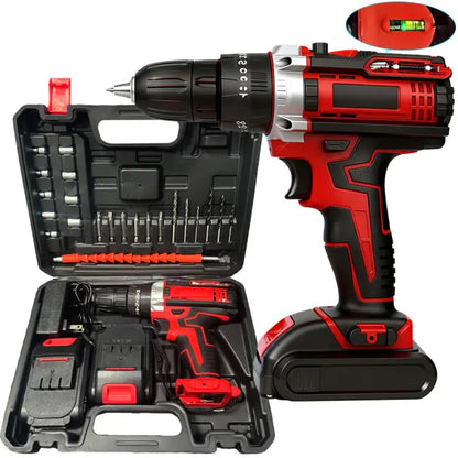 Multi Function Cordless Drill & Complete Home Tool Kit