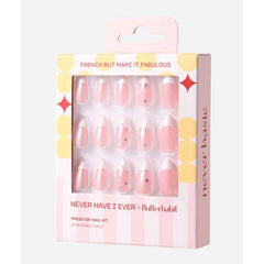 Never Have I Ever - French But Make It Fabulous - Short Almond Press-On Nails