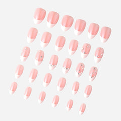 Never Have I Ever - French But Make It Fabulous - Short Almond Press-On Nails