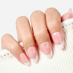 Never Have I Ever - French But Make It Fabulous - Short Almond Press-On Nails
