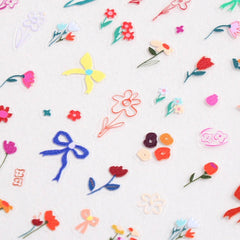 Never Have I Ever - Nail Sticker By Zoe Wodarz - Flower Pop