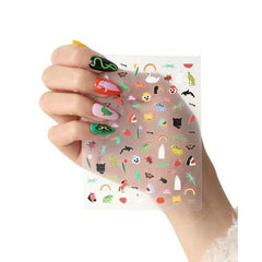 Never Have I Ever - Natural World Nail Stickers By Lorien Stern