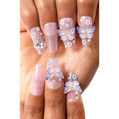 Never Have I Ever - Solar Star - Coffin Press-On Nails